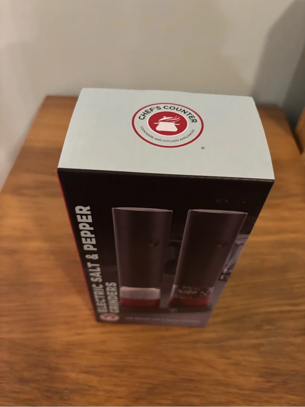 Chef's Counter Electric Salt & Pepper Grinders NEW - Picture 6 of 7